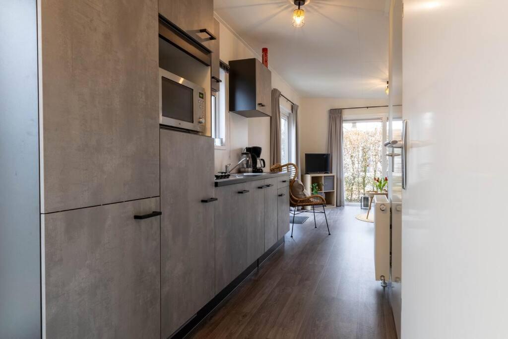 Gezellig Modern Chalet Midden Op De Veluwe Epe Dış mekan fotoğraf