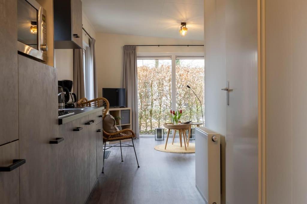 Gezellig Modern Chalet Midden Op De Veluwe Epe Dış mekan fotoğraf