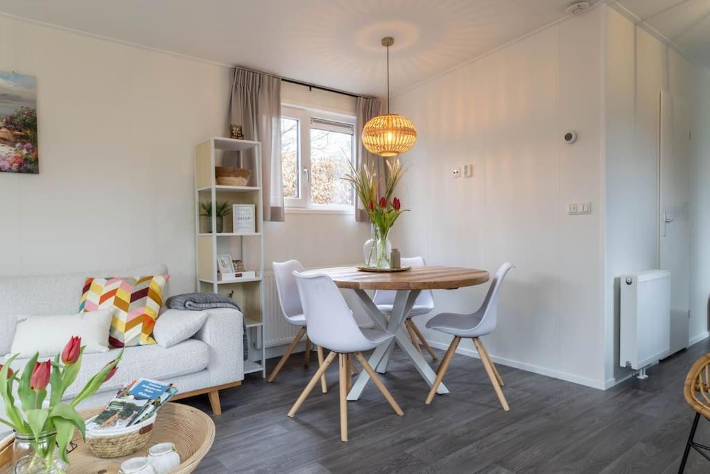 Gezellig Modern Chalet Midden Op De Veluwe Epe Dış mekan fotoğraf