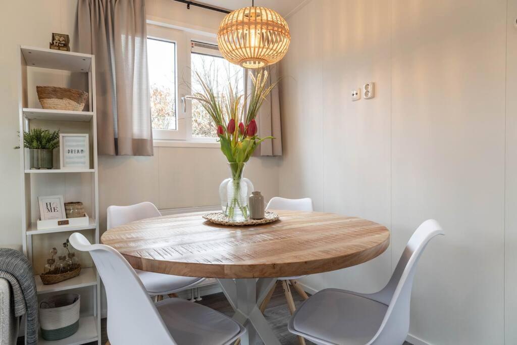 Gezellig Modern Chalet Midden Op De Veluwe Epe Dış mekan fotoğraf