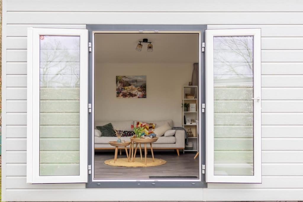 Gezellig Modern Chalet Midden Op De Veluwe Epe Dış mekan fotoğraf
